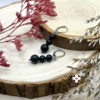 Šungitové náušnice