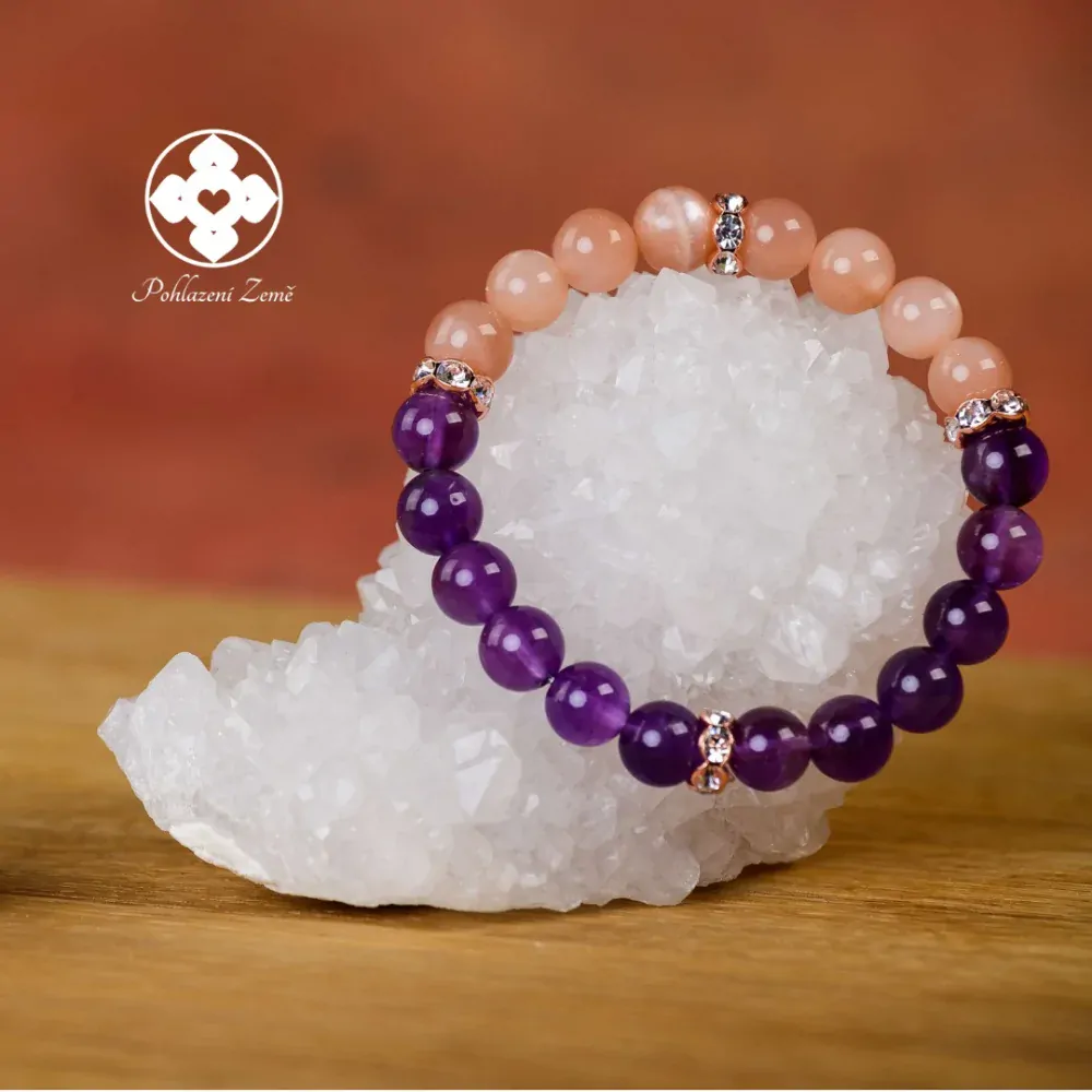 https://www.pohlazenizeme.cz/naramek-z-mineralu-podpora-ametyst-slunecni-kamen
